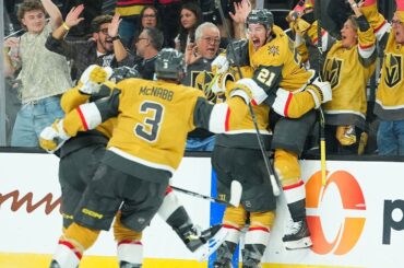 SHORT-HANDED GOAL wins it for Vegas in DOUBLE OT!!