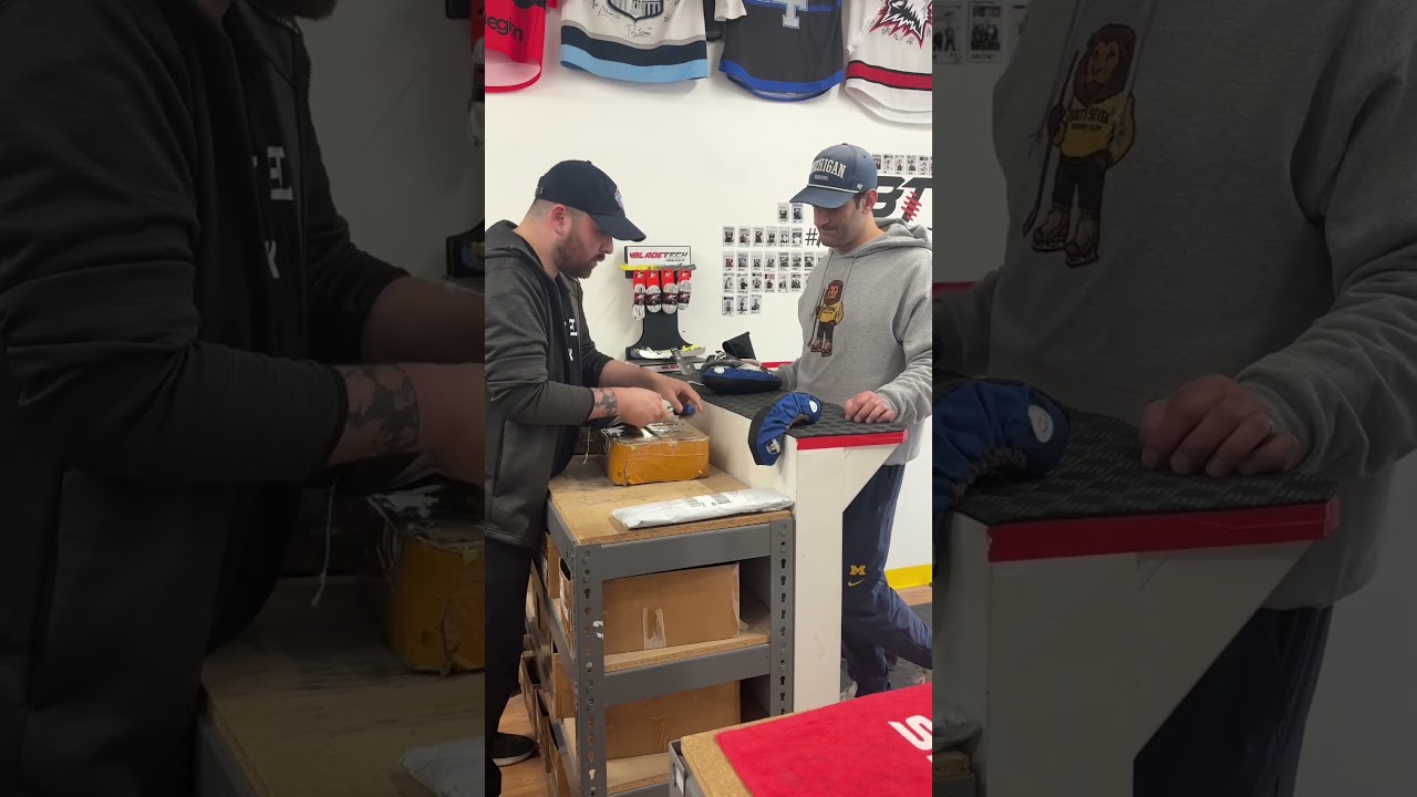Max Pacioretty Getting Bladetech Hockey Blades! #hockey #nhl #teambladetech