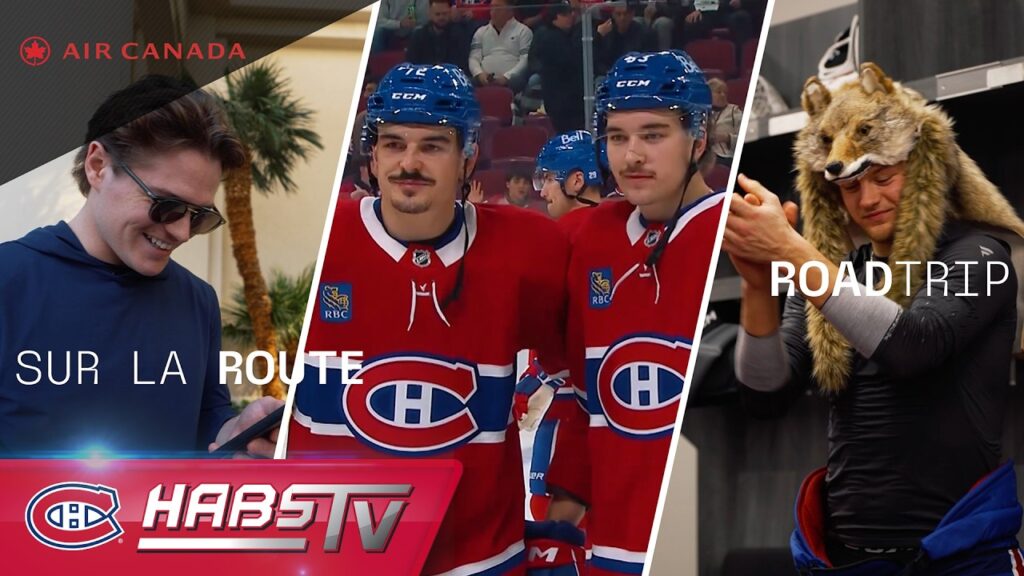 Behind the scenes on the road in Utah, Nevada and Colorado | Canadiens Embedded