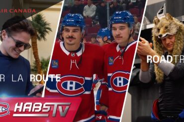 Behind the scenes on the road in Utah, Nevada and Colorado | Canadiens Embedded
