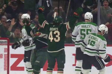 QUINN HUGHES strikes first in Game 6!