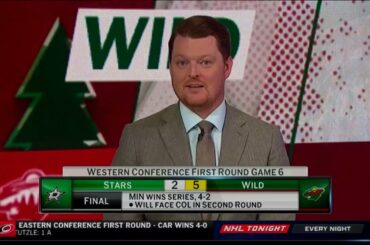 Quinn Hughes, Minnesota Wild move on to the Second Round