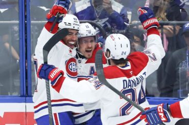 Gallagher has MONTREAL up early in Game 5!