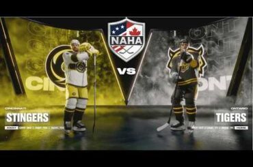 NAHA 2025-26 Season - Cincinnati Stingers (21-24-3) @ Ontario Tigers (21-17-8)