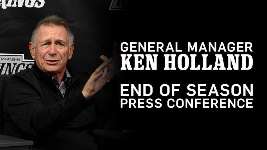General Manager Ken Holland | 2025-26 LA Kings End of Season Press Conference