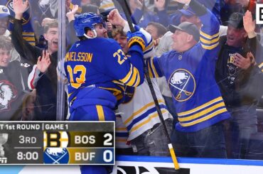 Sabres Crazy Comeback 🚨 1st Playoff Win in 15 Years
