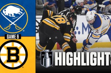 Sabres vs. Bruins | NHL Playoff Highlights | Game 6 | May 1, 2026