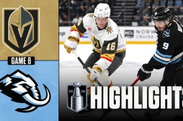 Golden Knights vs. Mammoth | NHL Playoff Highlights | Game 6 | May 01, 2026