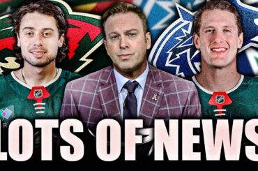 ELLIOTTE FRIEDMAN REVEALS THE CANUCKS' NEXT TARGET IN MCCARRON + QUINN HUGHES EXTENSION RUMOURS