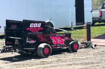 Colton White is ready for some practice laps at The Ridge!