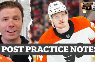 Owen Tippett MISSES Practice, Alex Bump OUT Of Flyers Lineup? Cam York Thanks Fan & Prep for Canes