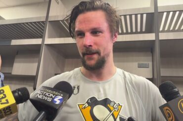 Penguins Locker Room: Sidney Crosby, Erik Karlsson, Arturs Silovs deal with heartbreaking loss
