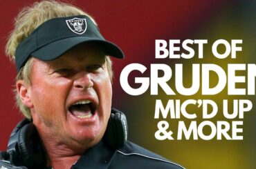 Jon Gruden’s Funniest And Angriest Moments | Las Vegas Raiders | Tampa Bay Buccaneers