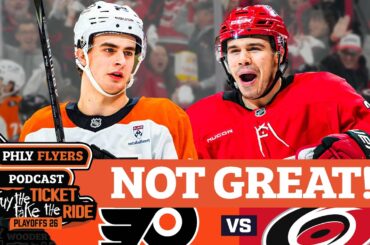 POSTGAME: Porter Martone, Flyers SHUT OUT By Logan Stankoven, Hurricanes In 3-0 Game 1 Loss
