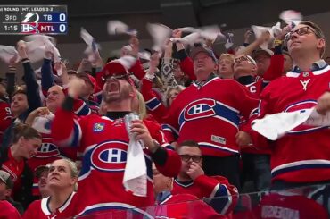 Canadiens HOLD OFF Lightning late PP to force OT!