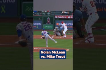 Nolan McLean vs. Mike Trout? Advantage Nolan McLean 😤