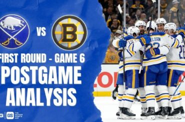 Sabres Eliminate Bruins In Game 6 - Advance To Second Round | Buffalo Sabres