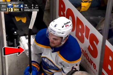 Watch - Charlie McAvoy goes Paul Bunyan on Zach Benson, Buffalo vs Boston Game 6 NHL, NHL Brawl 2026