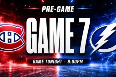 Live: Canadiens vs Lightning | Pre Game Show