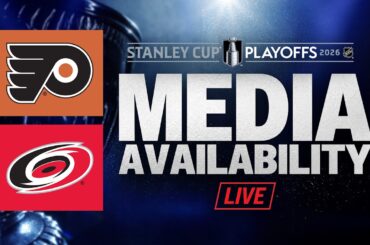 Philadelphia Flyers vs. Carolina Hurricanes Game 1 Post-Game Media Availability