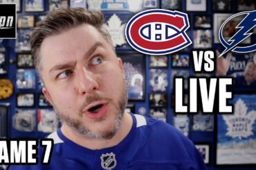 Montreal Canadiens vs Tampa Bay Lightning GAME 7 LIVE w/ Steve Dangle