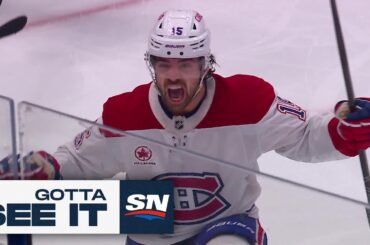 GOTTA SEE IT: Alex Newhook Gives Montreal The Lead In Game 7