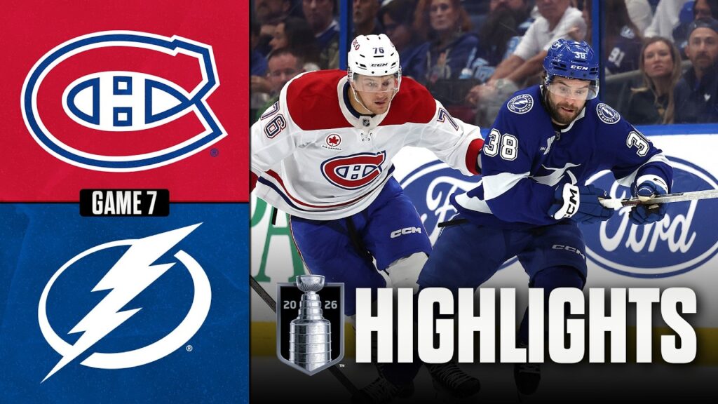 Canadiens vs. Lightning | NHL Playoff Highlights | Game 7 | May 3, 2026