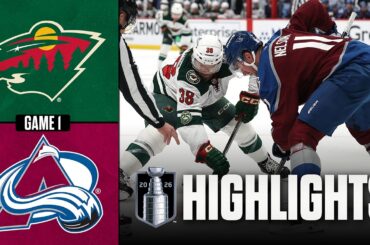 Wild vs. Avalanche | NHL Playoff Highlights | Game 1 | May 3, 2026