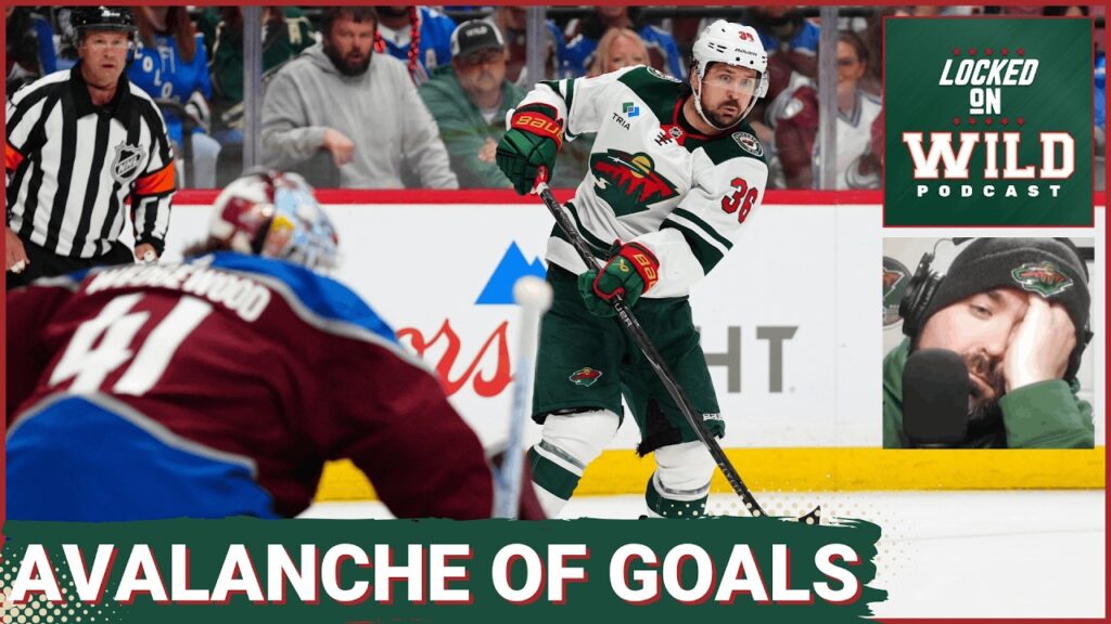 DEFENSELESS: Minnesota Wild STRUGGLE Without Jonas Brodin as Avalanche Net 9 Goals in Game 1