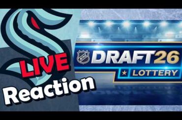 2026 NHL Draft Lottery Seattle Kraken fan Live Reaction!