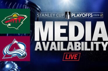 Minnesota Wild vs. Colorado Avalanche Game 2 Post-Game Media Availability