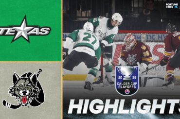 HIGHLIGHTS: Game 4 Texas Stars vs Chicago Wolves | AHL Calder Cup Playoffs 2026