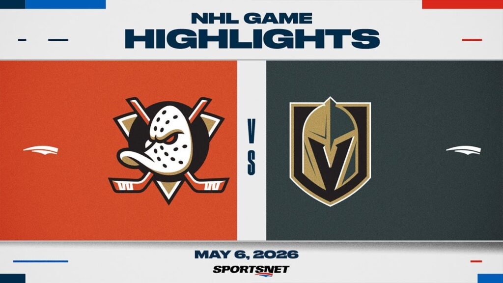 NHL Game 2 Highlights | Ducks vs. Golden Knights – May 7, 2026