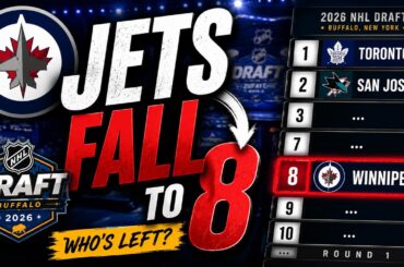 NHL Draft Lottery Fallout: Winnipeg Jets fall to 8, Leafs win number 1