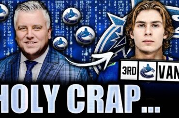 FRANK SERAVALLI JUST SAID SOMETHING CRAZY: GAVIN MCKENNA DROPPING TO 3RD OVERALL TO CANUCKS?