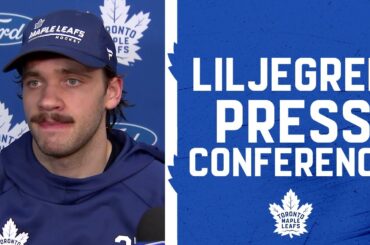 Toronto Maple Leafs Practice | Timothy Liljegren ahead of Vegas Golden Knights | November 1, 2021