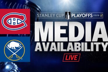 Montreal Canadiens @ Buffalo Sabres Game 1 Post-Game Media Availability