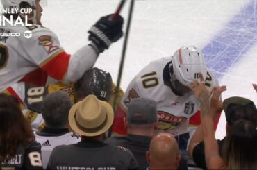 Montour's unnecessary shot to the back of Marchessault's head 2022 - 2023 Playoffs