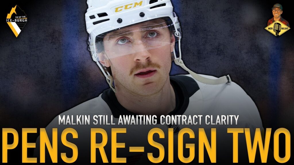Two Penguins Re-Signed as Malkin’s Wait Continues