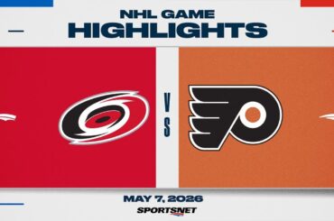 NHL Game 3 Highlights | Hurricanes vs. Flyers - May 7, 2026