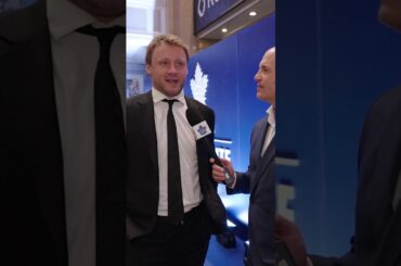 Morgan Rielly dresses up for Leafs Gala, talks Willy & Auston’s style & his love of MLSE's Launchpad