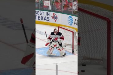 Jacob Markstrom standing tall #goaliegearsnob #newjerseydevils #truegoalie #jacobmarkstrom