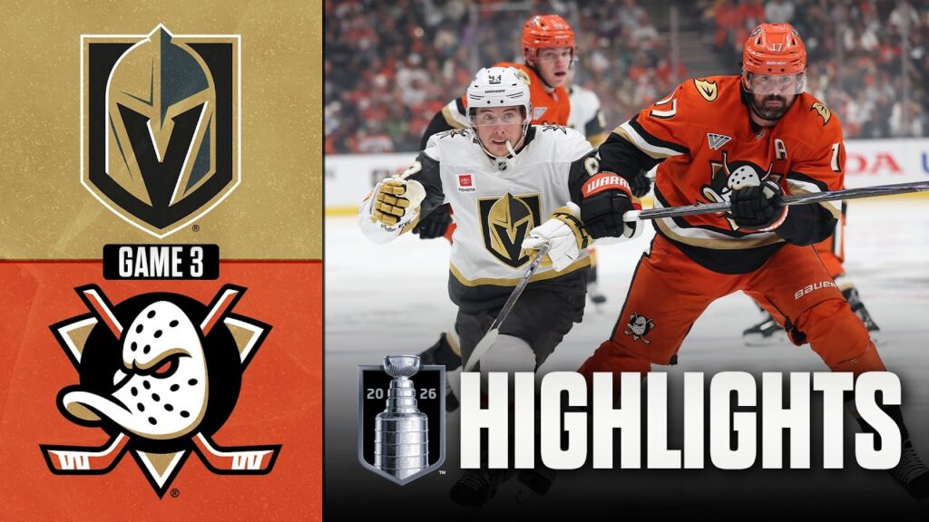 Golden Knights vs. Ducks | NHL Playoff Highlights | Game 3 | May 8, 2026