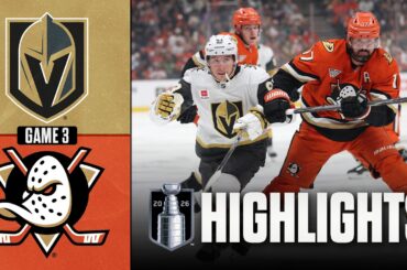 Golden Knights vs. Ducks | NHL Playoff Highlights | Game 3 | May 8, 2026