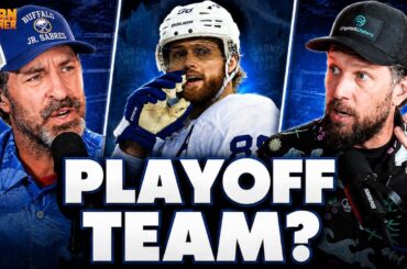 PINDER AND RHETT GO AT IT OVER THE LEAFS 😂 | FN Barn Burner