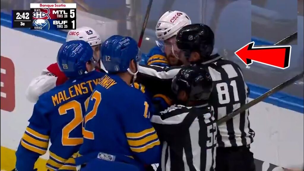 Watch – Josh Anderson Was Giving It To Jordan Greenway In Canadiens vs Sabres Game 2 NHL