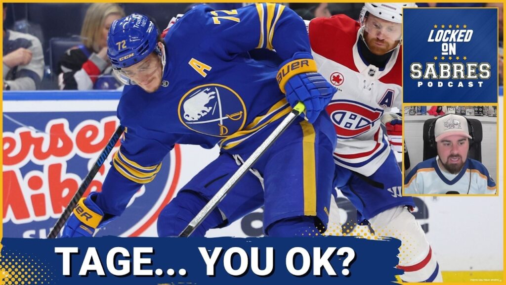 Tage Thompson FLOUNDERS as the Buffalo Sabres drop Game 2 in embarrassing fashion to Montréal