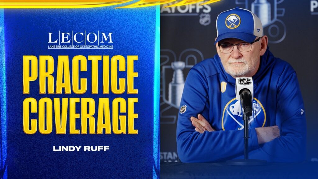 “We’ve Been A Good Road Team” | Lindy Ruff Ahead Of Game 3 In Montreal | Buffalo Sabres Playoffs