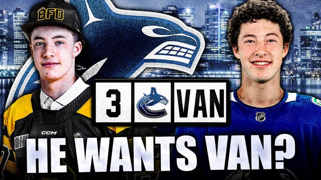 CALEB MALHOTRA SPEAKS OUT ON BEING DRAFTED BY THE CANUCKS: HE WANTS VANCOUVER? (NHL Draft Rumours)