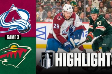 Avalanche vs. Wild | NHL Playoff Highlights | Game 3 | May 9, 2026